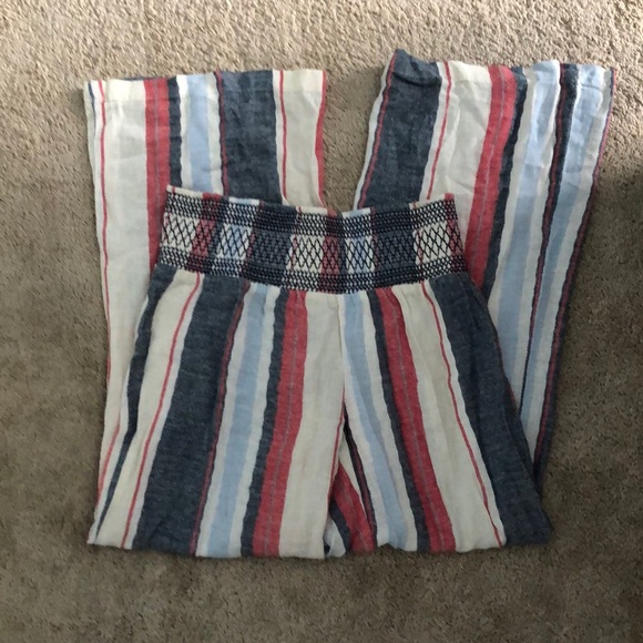 Indigo Rein Pants - Indigo rein Boho Striped Pants